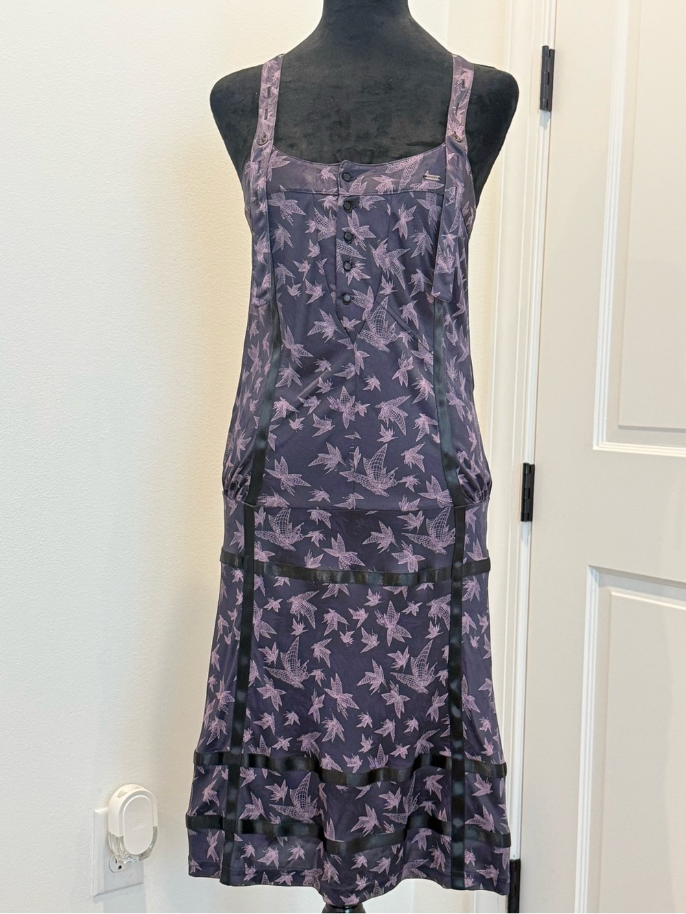 Diesel ‘Y2K Drop-Waist Midi Dress’